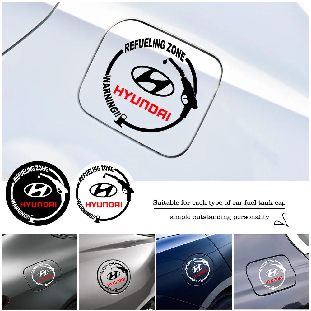 Hyundai Tucson Fuel Tank Emblem Decal – Waterproof Vinyl