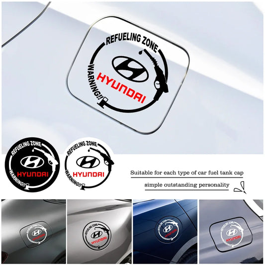 Hyundai Tucson Fuel Tank Emblem Decal – Waterproof Vinyl