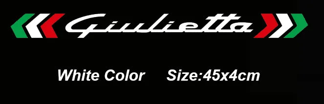 Autocollant de carrosserie haut de gamme pour Alfa Romeo Giulietta - Durable