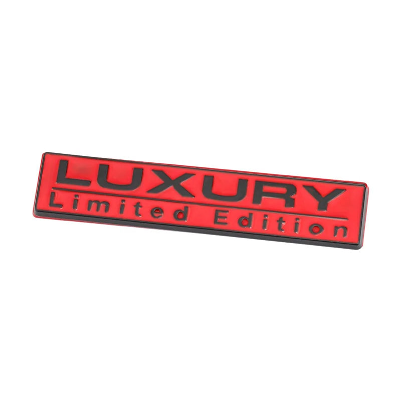 Luxury Limited Edition Logo Sticker for Jeep & SUV Models