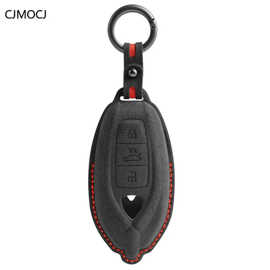 Premium Suede Key Case for Lamborghini Urus & Revuelto