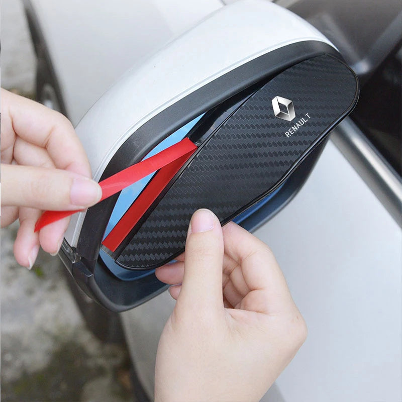 Rainproof Mirror Eyebrow Cover for Renault Megane Clio Captur