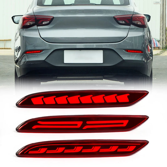 LED Rear Bumper Reflector Light for Cavalier 2020-2022 12V