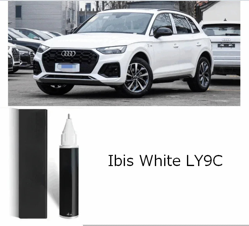Stylo de retouche de peinture Audi : LY9C LS9R LX1Y Réparation des rayures