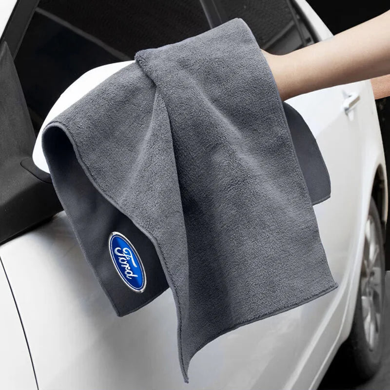 Premium Suede Leather Cleaning Cloth for Ford Models