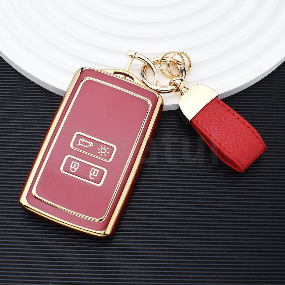 Premium TPU Key Case for Renault Models – Durable Protection