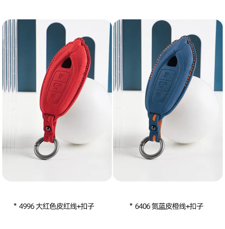 Premium Suede Key Case for Lamborghini Urus & Revuelto