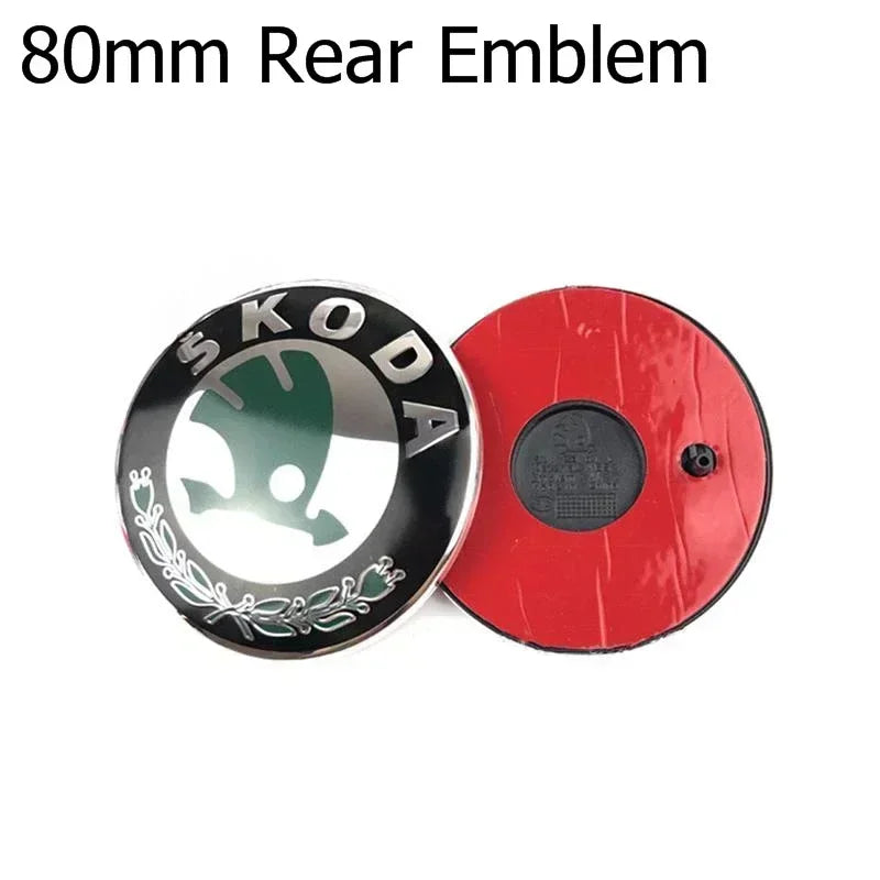 Skoda 3D ABS Grille Logo Badge