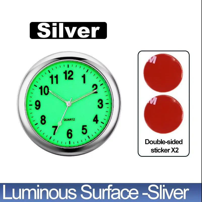 Luminous Quartz Stick-On Car Clock – Pro Auto Accessory