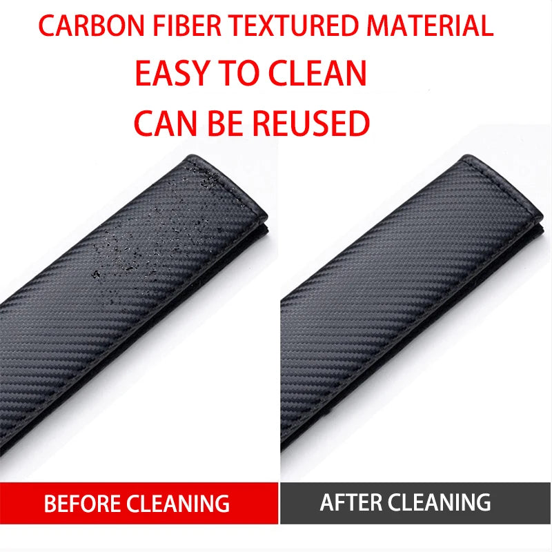 Protection d'épaule pour ceinture de sécurité GTI en fibre de carbone