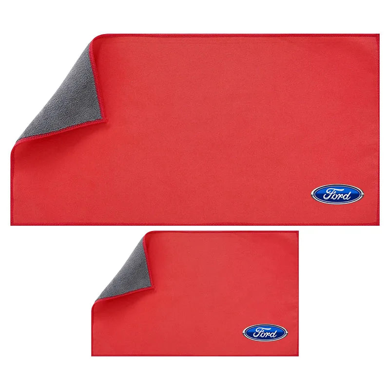 Premium Suede Leather Cleaning Cloth for Ford Models
