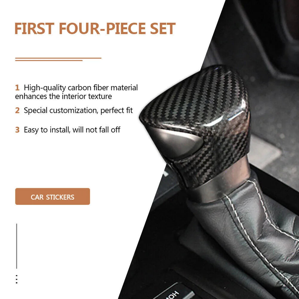 ABS Carbon Fiber Gear Knob Trim for Lexus