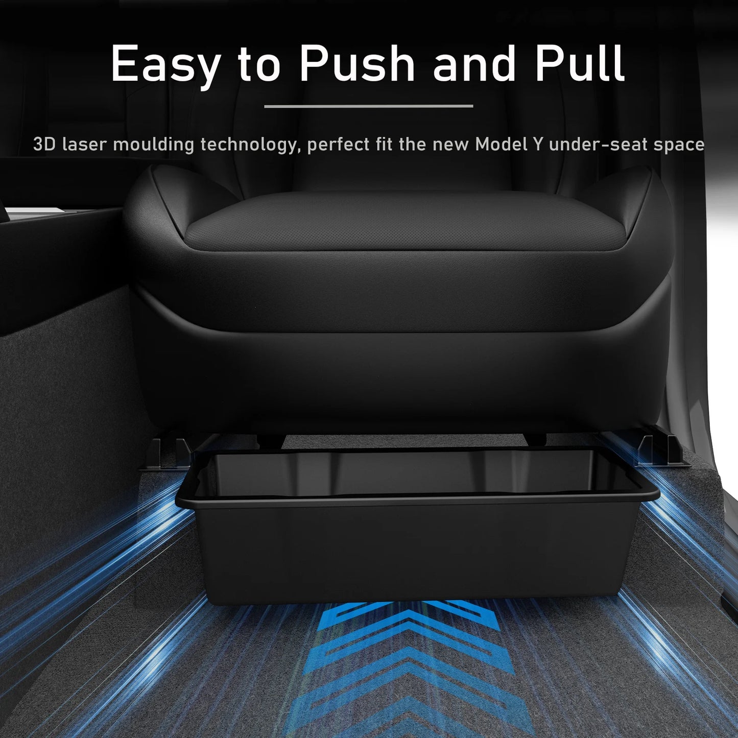 Tesla Model Y Juniper 2025 Under Seat Storage Organizer Box