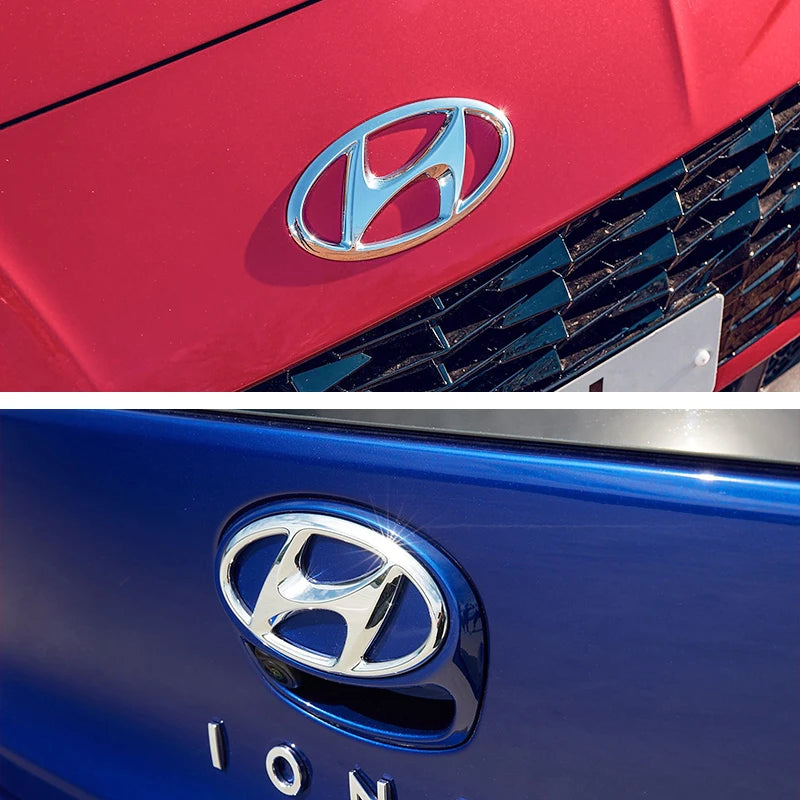 ABS Front Grille Emblem Sticker for Hyundai Tucson Elantra
