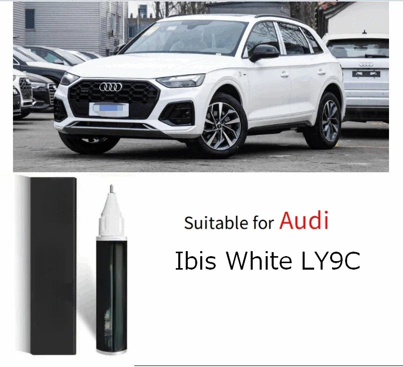 Audi Touch-Up Paint Pen: LY9C LS9R LX1Y Scratch Repair