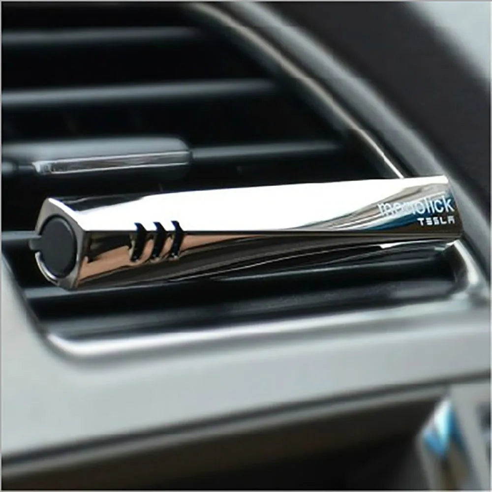 Difusor ambientador con clip para ventilación de coche - Fragancia de perfume sólido