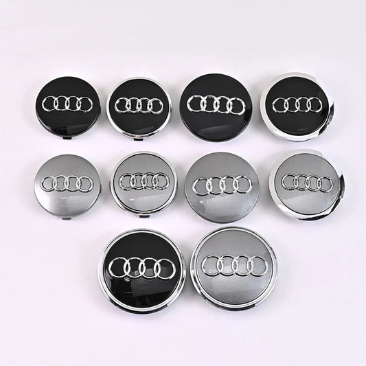 4pcs Audi Wheel Center Caps 60-77mm