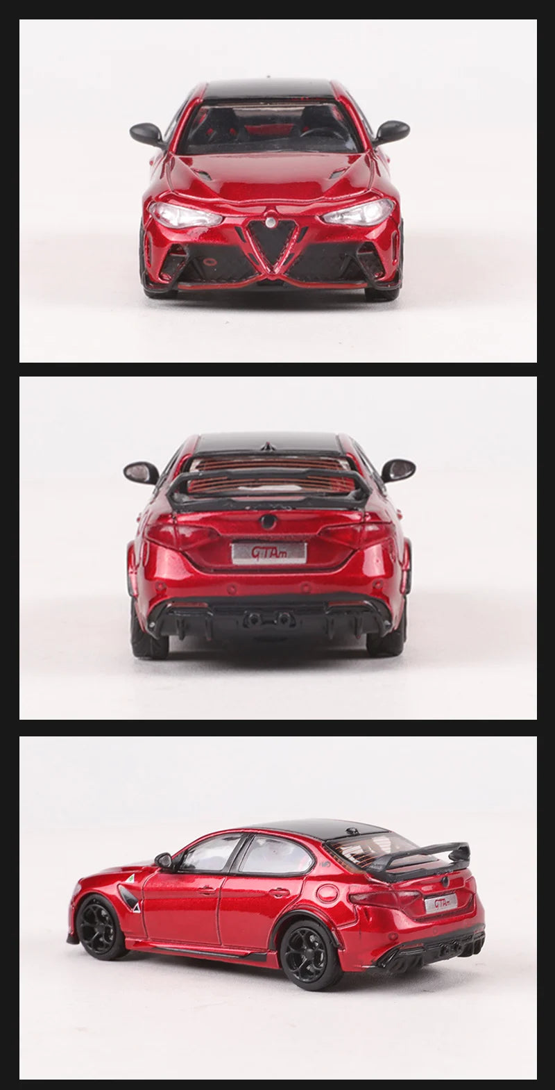 Alfa Romeo Giulia GTAm, maqueta de aleación DCT 1:64 – Pro Detail