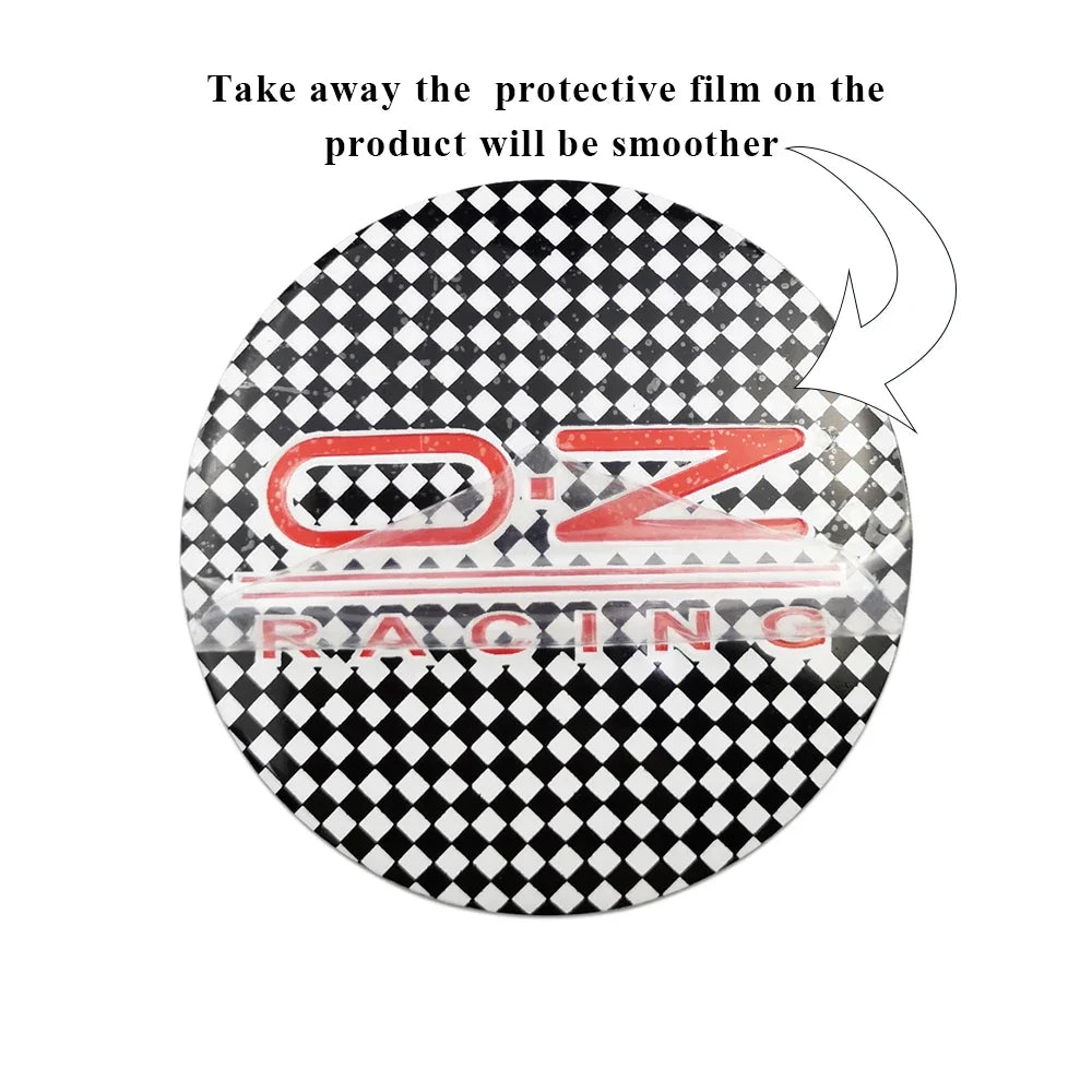 Universal OZ Racing Wheel Center Hub Cap Badge