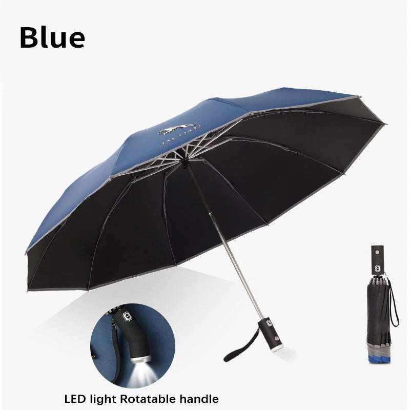 Jaguar Auto Sunshade Umbrella Reflective