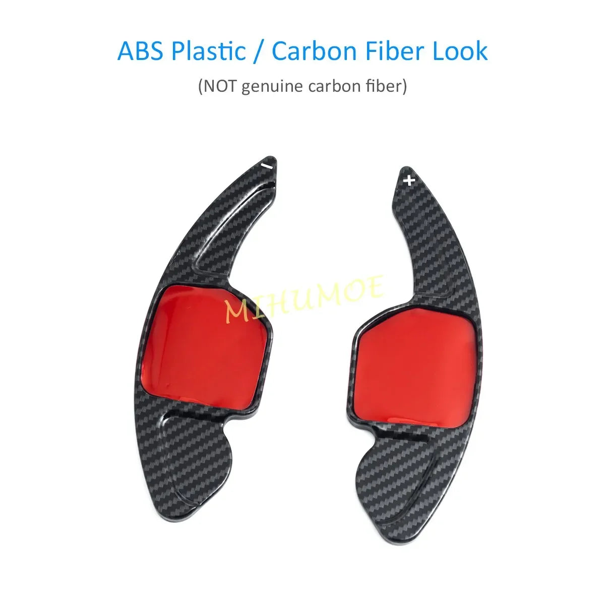 Carbon Fiber Paddle Shift Extensions For Audi A3 A4 A5 Q5