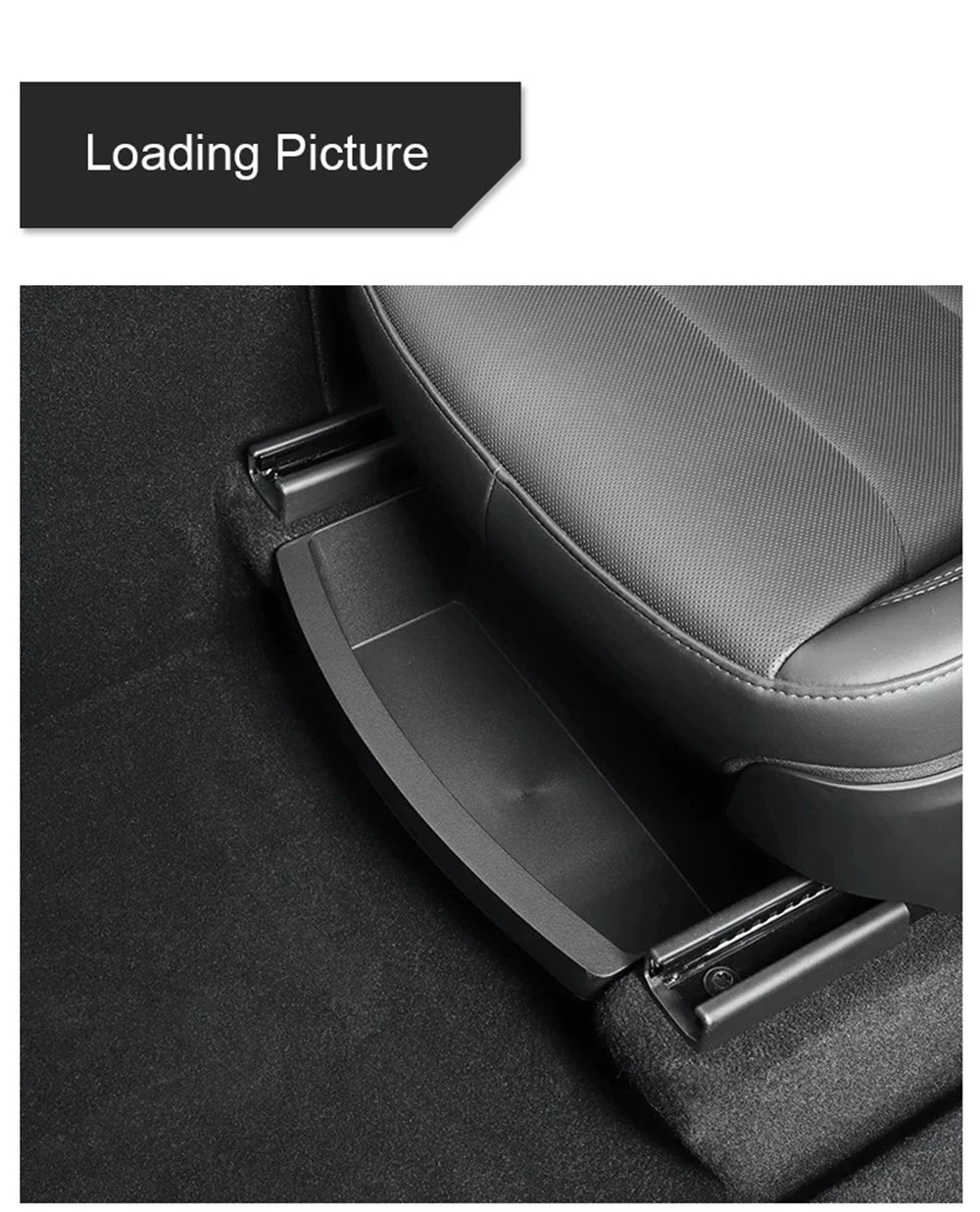 Tesla Model Y Juniper 2025 Under Seat Storage Organizer Box