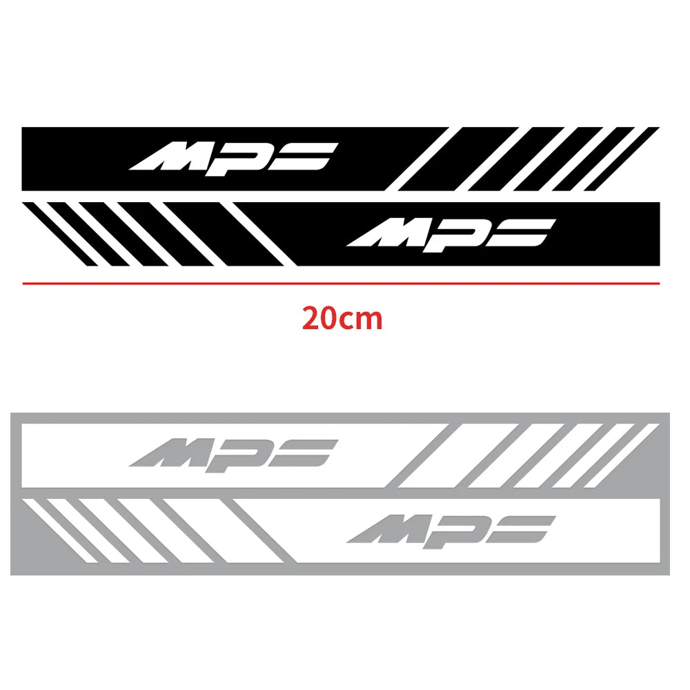 Mazda Emblem Decal – Mirror & Trunk Sticker