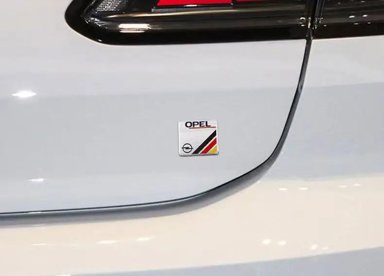 Opel Aluminum Badge Decal – Pro Auto Accessory