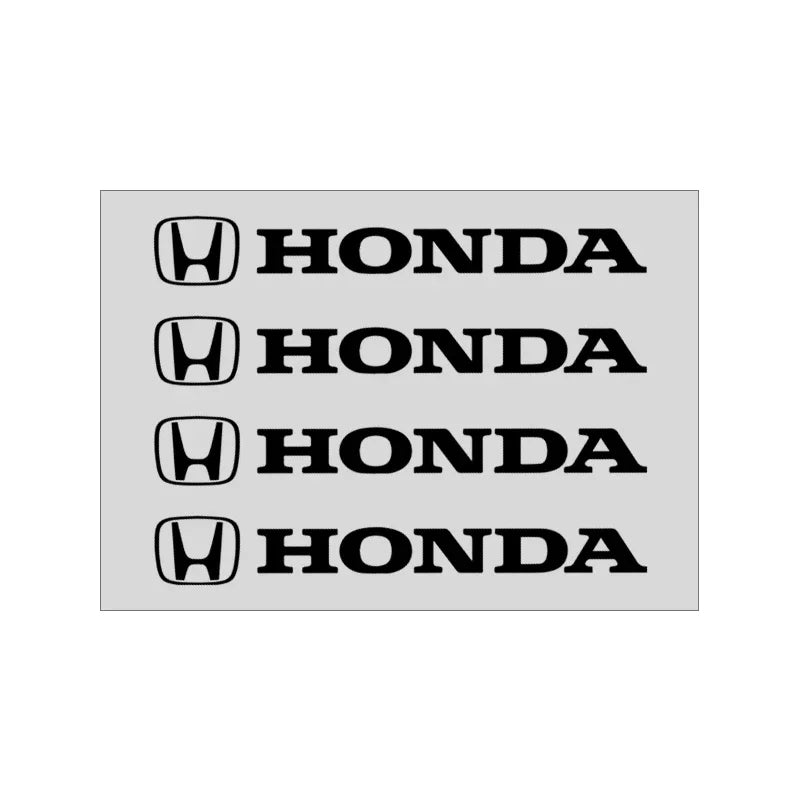 3D Door Handle & Mirror Badge Decals for Honda Models