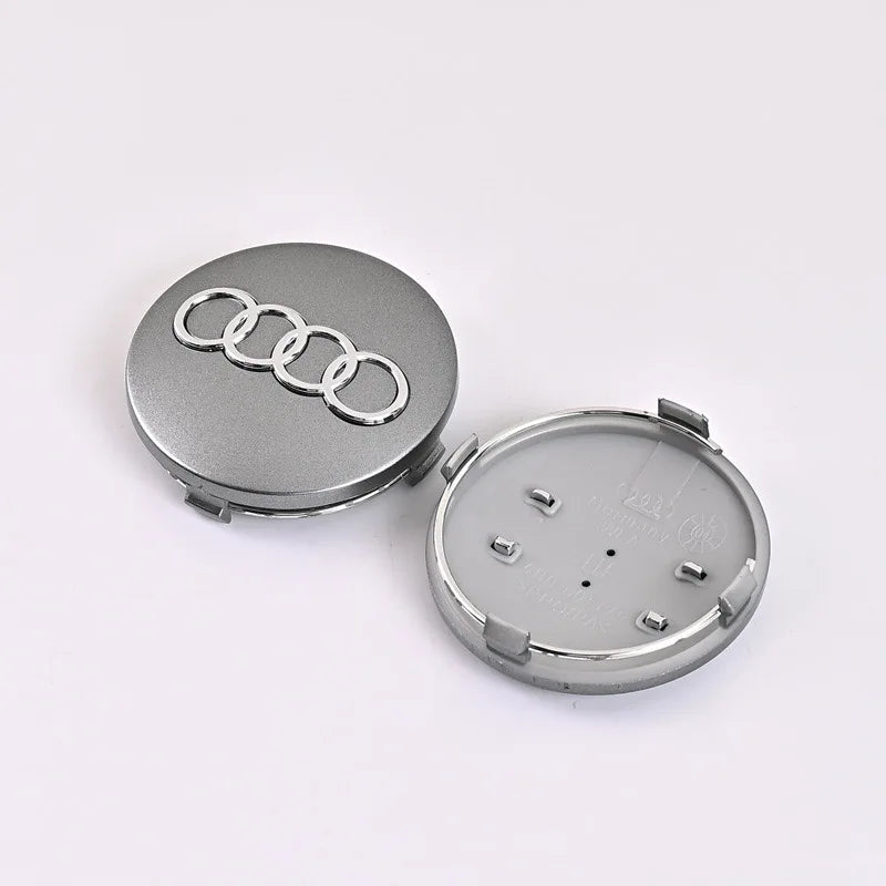 4pcs Audi Wheel Center Caps 60-77mm