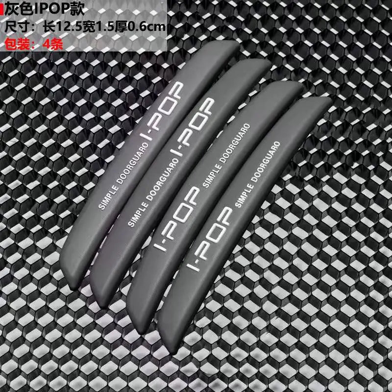 6 protectores de borde de puerta de coche para Audi y BMW, antiarañazos