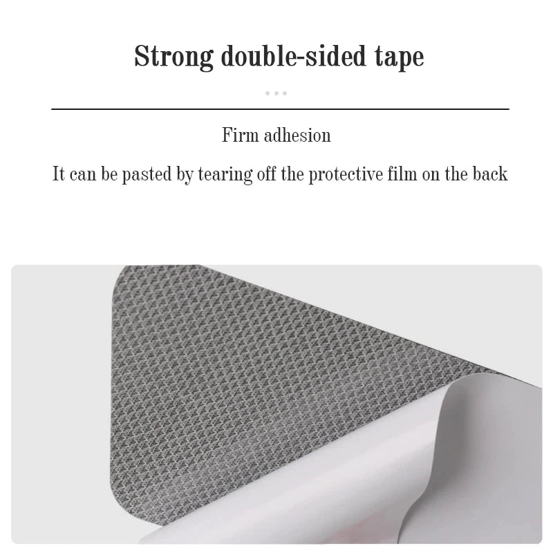 VW Carbon Fiber Door Sill Scuff Plate Stickers 1/4/5Pcs