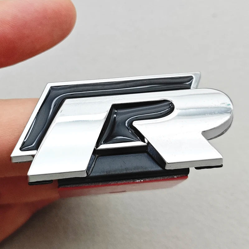 3D Metal R RLine Grille Emblem for VW Golf/Polo GTI