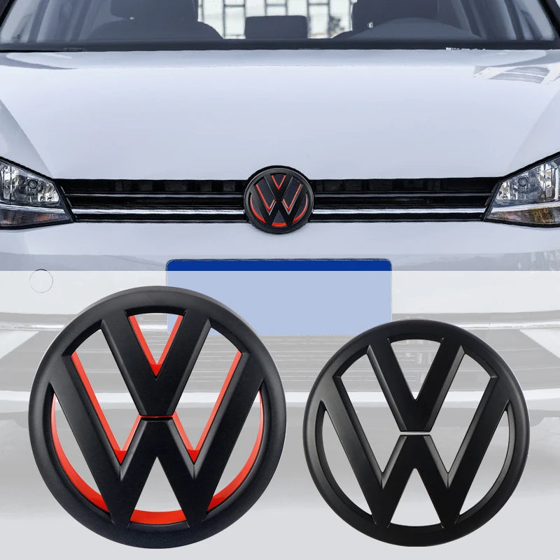 VW Golf 6 MK6 GTI Front Grill & Trunk Emblem Badge Set
