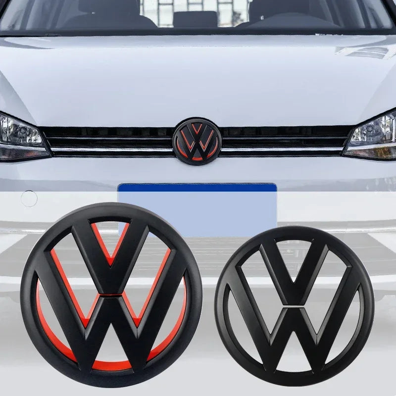 VW Golf 6 MK6 GTI Front Grill & Trunk Emblem Badge Set