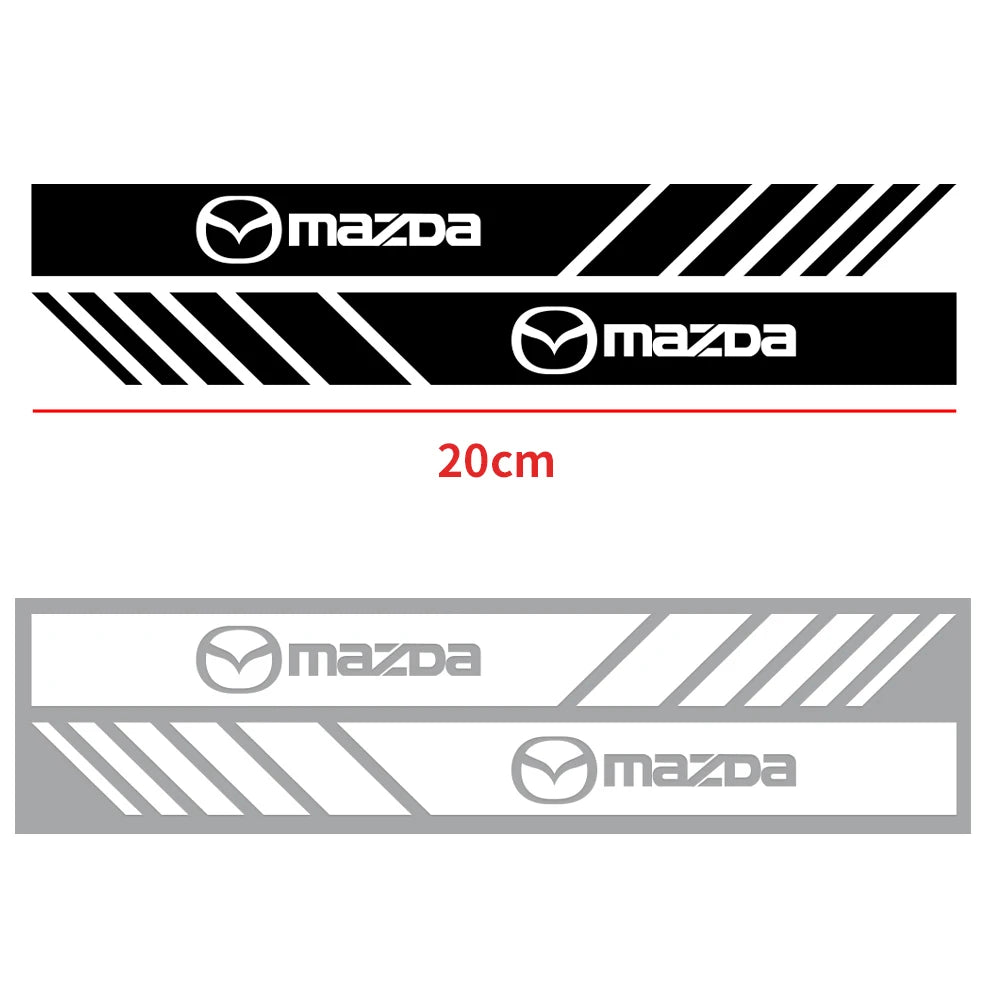 Mazda Emblem Decal – Mirror & Trunk Sticker