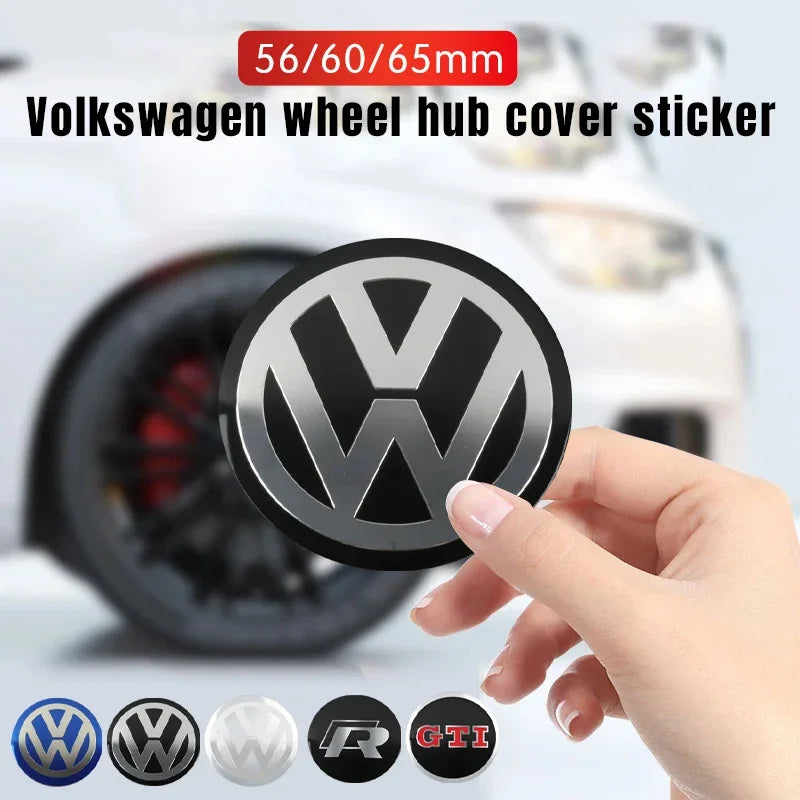 VW Wheel Center Hub Decals 4PCS – Pro Styling Upgrade
