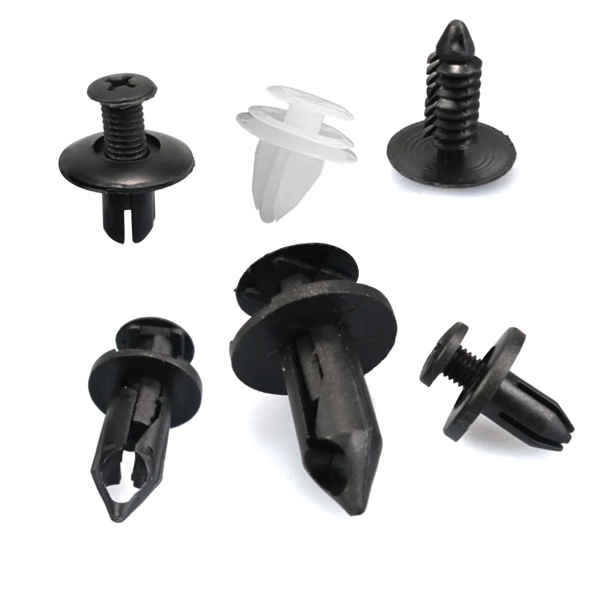 Kit de 100 clips de fixation pour pare-chocs - Pro Auto Rivets Fasteners