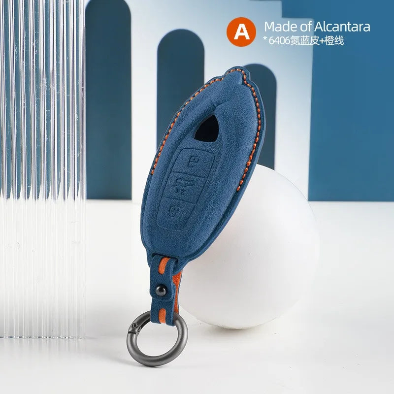 Premium Suede Key Case for Lamborghini Urus & Revuelto