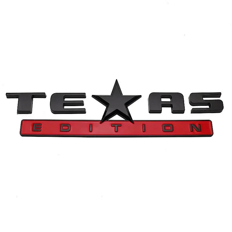 3D TEXAS EDITION Emblem Badge