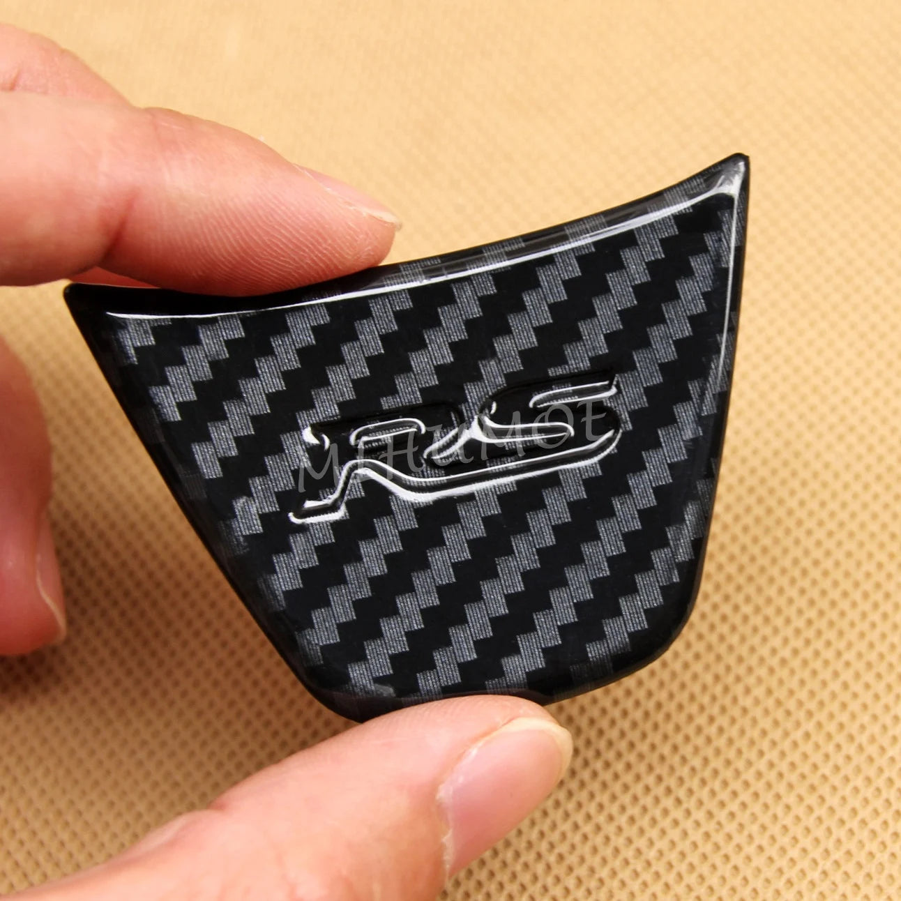 ABS Carbon Fiber Steering Trim for Eclipse Cross 2018-2024
