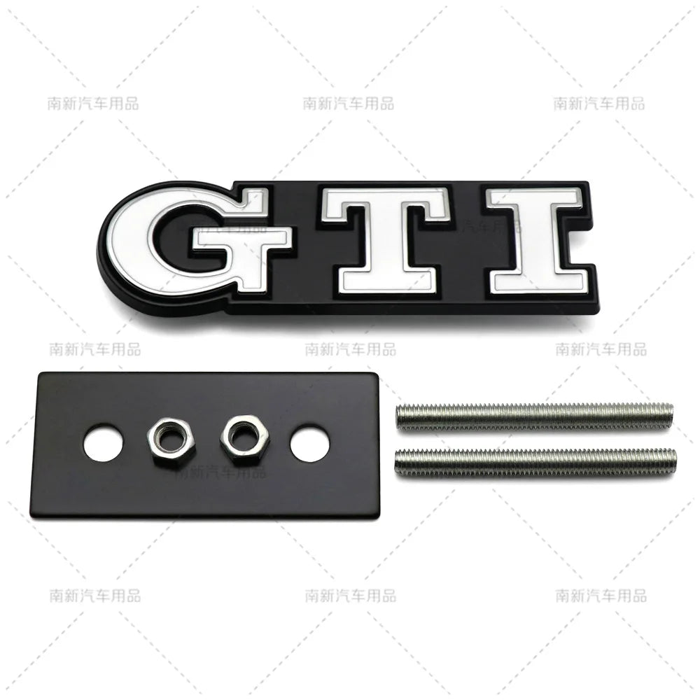 3D Metal GTI Grille Emblem Badge For VW Golf & Polo