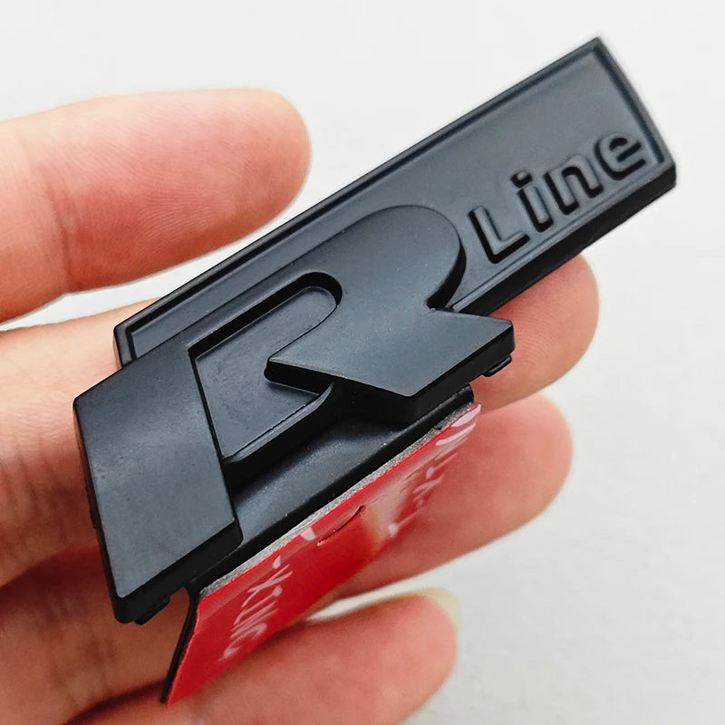 3D Metal R RLine Grille Emblem for VW Golf/Polo GTI