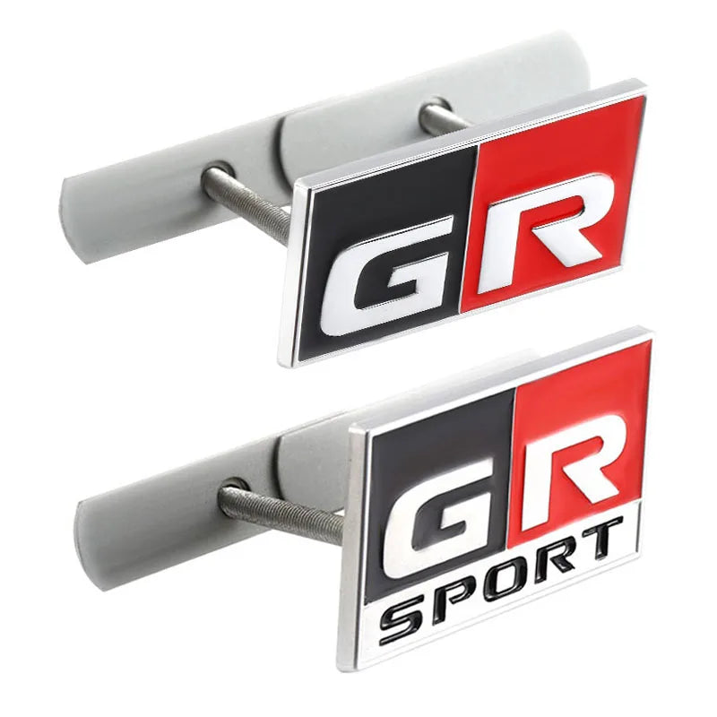 GR Sport Hood Grille Emblem Badge for Toyota/Lexus