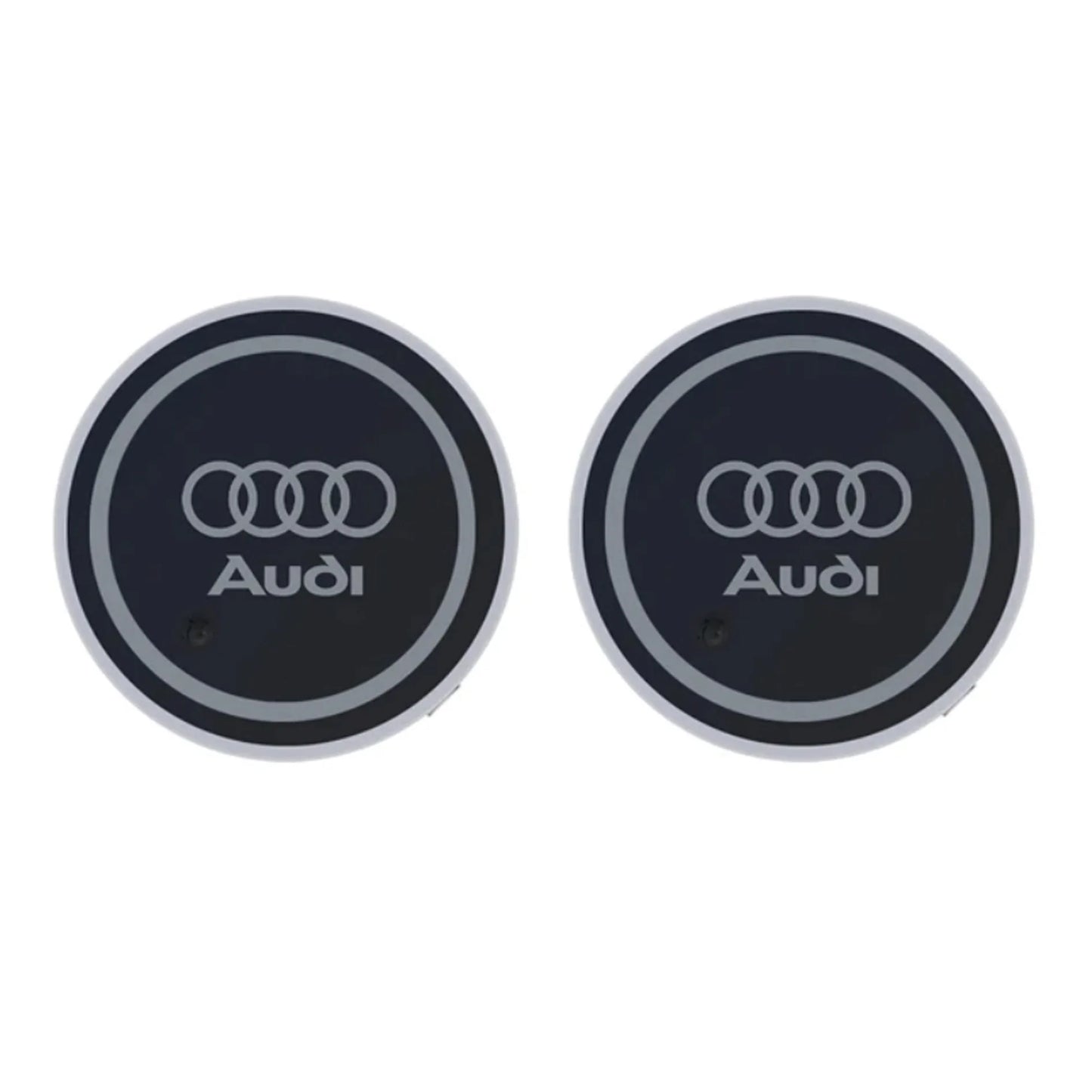 LED Cup Holder Coaster Lights for Audi A1-A8 Q Series S RS