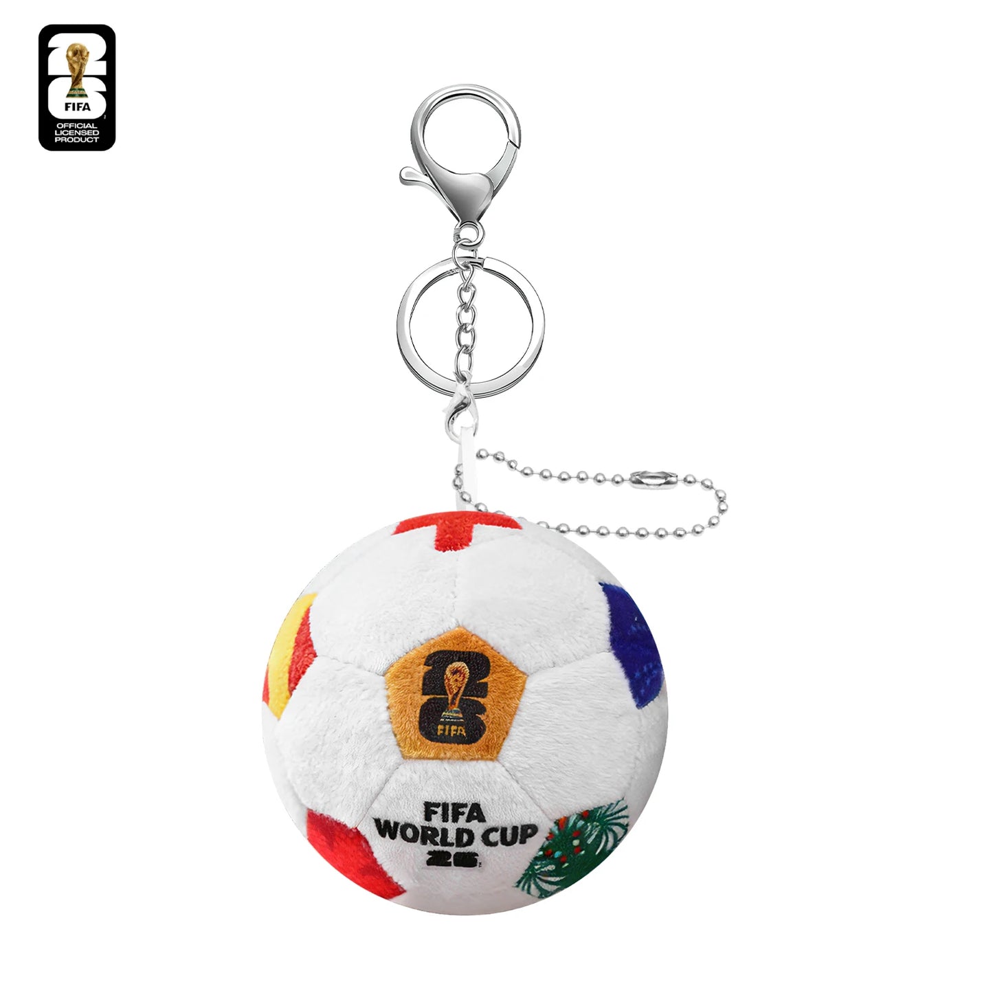 Official Authentic 2026 FIFA World Cup Soccer Ball Plush Keychain, World Cup Soccer Ball Backpack Charm, Rearview Mirror Pendant FWCU36-S – Car Accessories | MotorWorld Marketplace