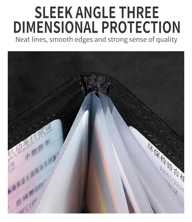 Premium Suede License Holder for Alfa Romeo Giulia & More