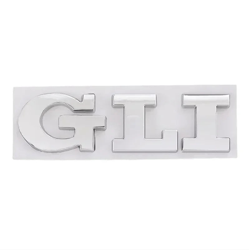 3D Metal GLI Emblem Badge for VW Jetta MK2-MK8
