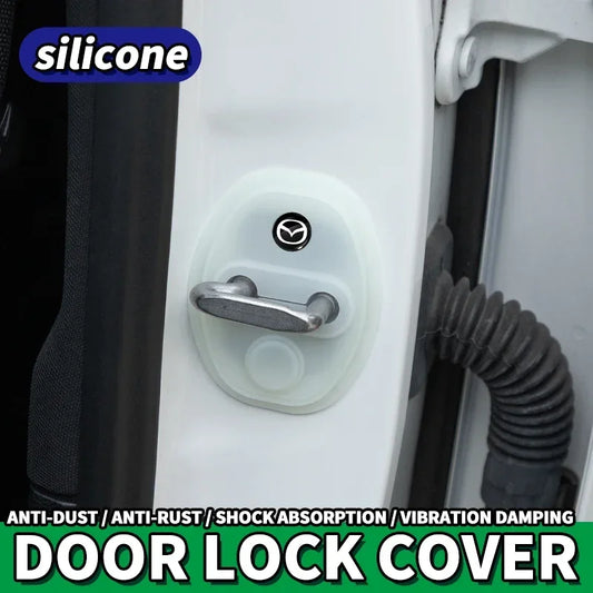 Mazda Door Silicone Protector Shockproof Scratch-Resist 4pcs