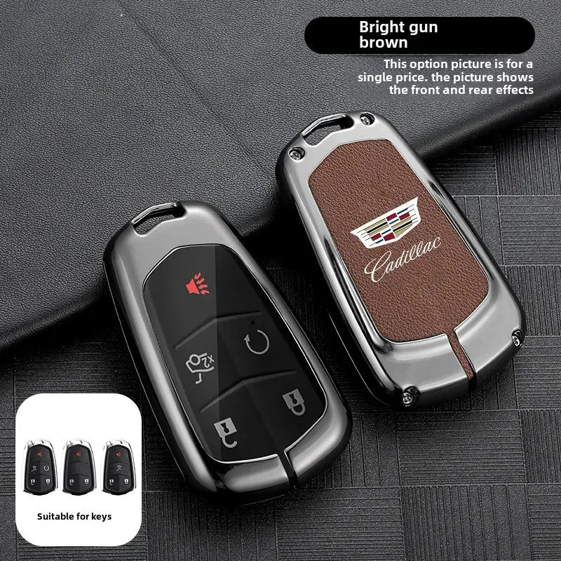 Premium Shell Buckle Key Case for Cadillac ATSL XT5 XT4 CT5